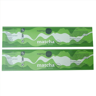 Imballaggio per alimenti dell'autoadesivo adesivo di Logo Custom Bottle Label Waterproof