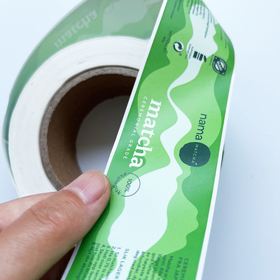 Imballaggio per alimenti dell'autoadesivo adesivo di Logo Custom Bottle Label Waterproof