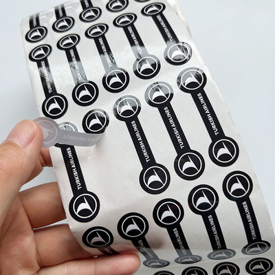 UV resista alla parte posteriore autoadesiva impermeabile di spaccatura dell'etichetta del PVC ha stampato Logo Die Cut Vinyl Sticker