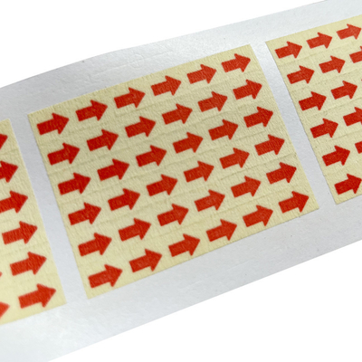 Etichette di stampa su ordinazione dell'autoadesivo di Matte Thick Textured Paper Candle