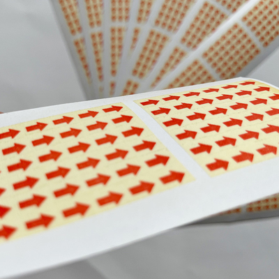 Etichette di stampa su ordinazione dell'autoadesivo di Matte Thick Textured Paper Candle