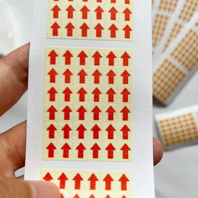 Etichette di stampa su ordinazione dell'autoadesivo di Matte Thick Textured Paper Candle