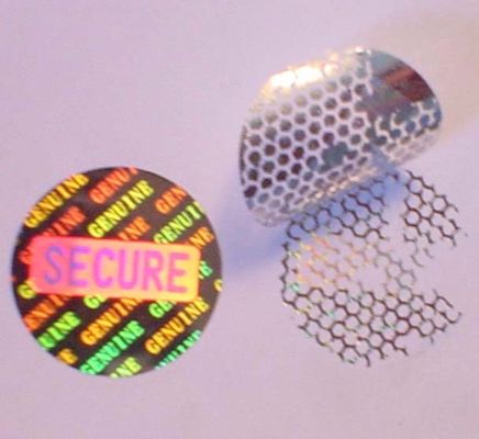 Autoadesivi autoadesivi dell'ologramma di sicurezza per la pubblicità