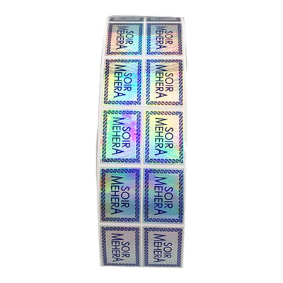 Stagnola che stampa l'autoadesivo sicuro genuino dell'ologramma di CMYK