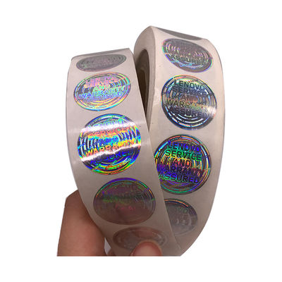 Autoadesivi autentici del 2D del giro 3D ologramma impermeabile del rotolo