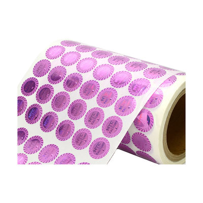 Autoadesivi autentici del 2D del giro 3D ologramma impermeabile del rotolo