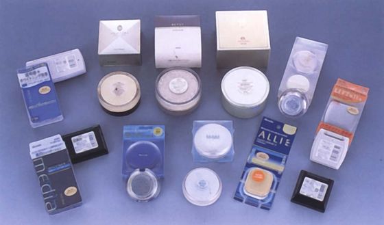 Etichette termiche dello spazio in bianco cosmetico del pacchetto del certificato di ROHS
