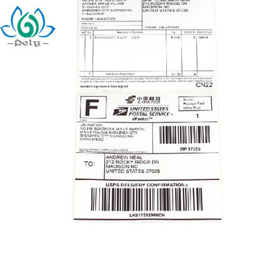4X6 il pollice 220PCS soppressione le etichette termiche, il codice a barre in bianco Rolls