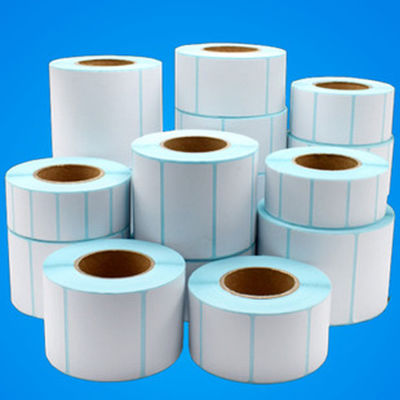 La forma tagliata CMYK colora le etichette in bianco impermeabili ISO9001 2000