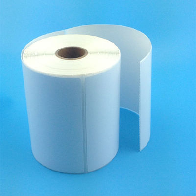 4*6» 250pcs/etichette spedizione su ordinazione del rotolo, etichetta di spedizione in bianco