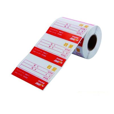 codice a barre altamente adesivo di 85x11mm che stampa le etichette di spedizione su ordinazione
