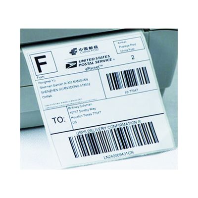 Etichette di spedizione autoadesive del PVC