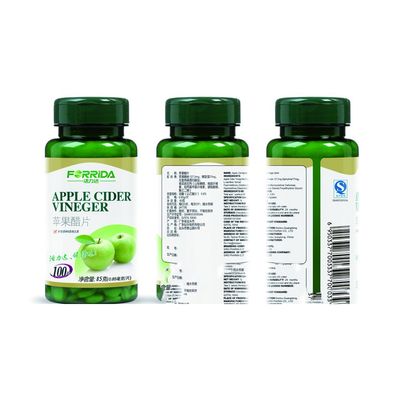 Etichette di avvertimento farmaceutiche del farmaco della bottiglia dell'ANIMALE DOMESTICO 10ml 20ml 30ml