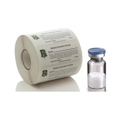 10ml impermeabile Vial Pharmacy Bottle Labels, etichette di prescrizione della farmacia