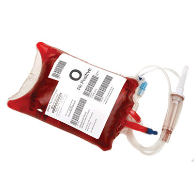 Autoadesivo di stampa UV della borsa del sangue di rettangolo per gli ospedali