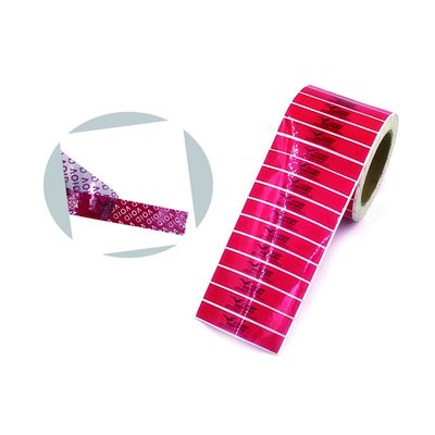 Personalizzi le etichette di sicurezza di Logo Die Cut Tamper Evident