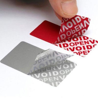 Anti autoadesivi olografici falsi del vinile di sicurezza ISO9001