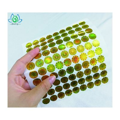 Oilproof impermeabilizza le etichette evidenti di sicurezza del compressore dell'ologramma 3D
