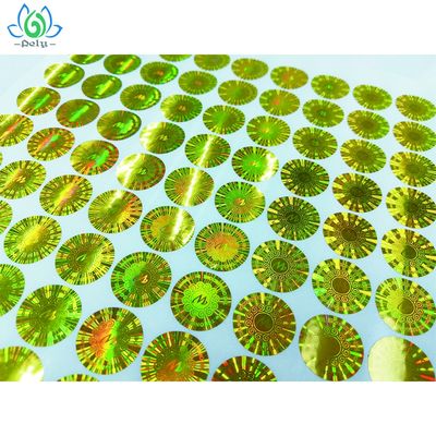 Oilproof impermeabilizza le etichette evidenti di sicurezza del compressore dell'ologramma 3D