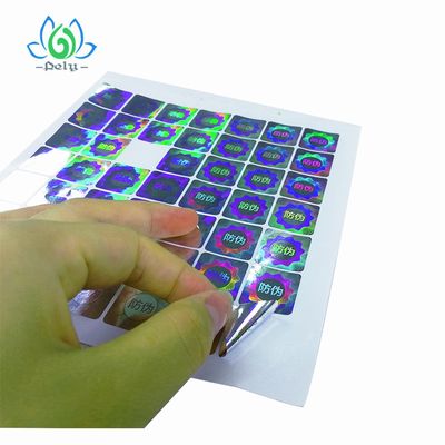 Codici a barre inalterabili d'argento di Anticounterfeiting Goil 3D