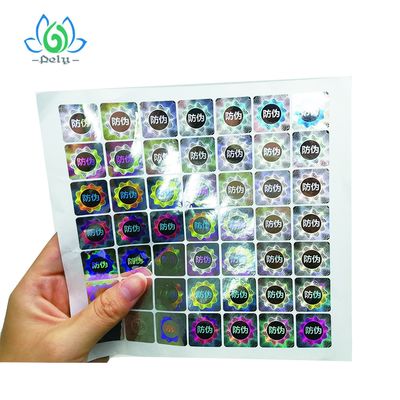 Codici a barre inalterabili d'argento di Anticounterfeiting Goil 3D