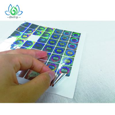 Codici a barre inalterabili d'argento di Anticounterfeiting Goil 3D